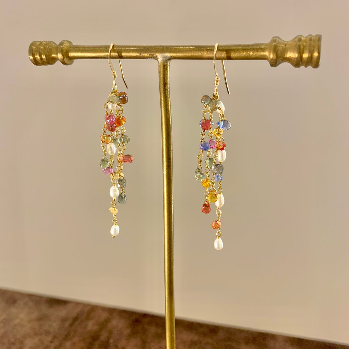 ピアス】煌めく藤の花ピアス – Maison de Nijiro メゾンドニジイロ
