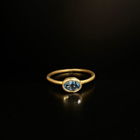 【Lumière ring】 aquamarine #13