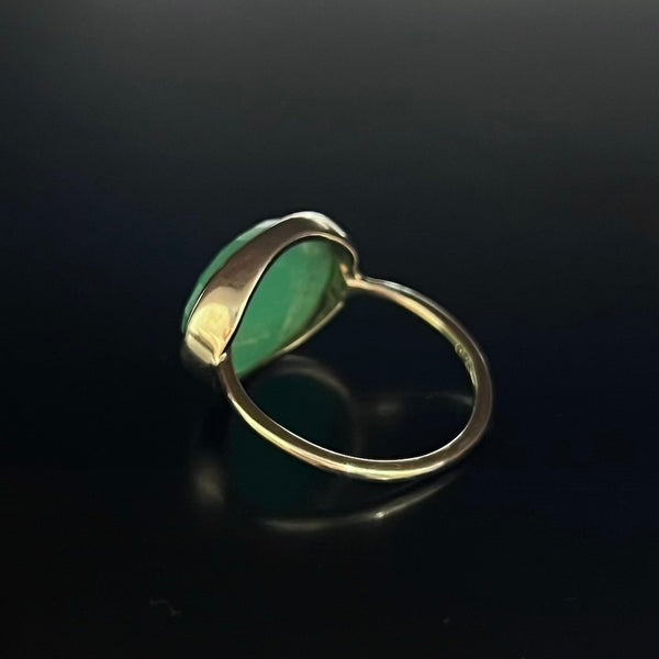 【Lumière ring】 chrysoprase #11