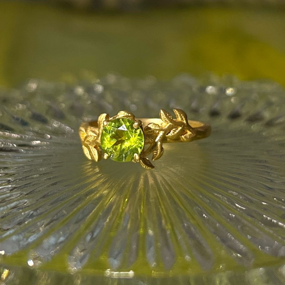 【Lumière ring】 peridot #13