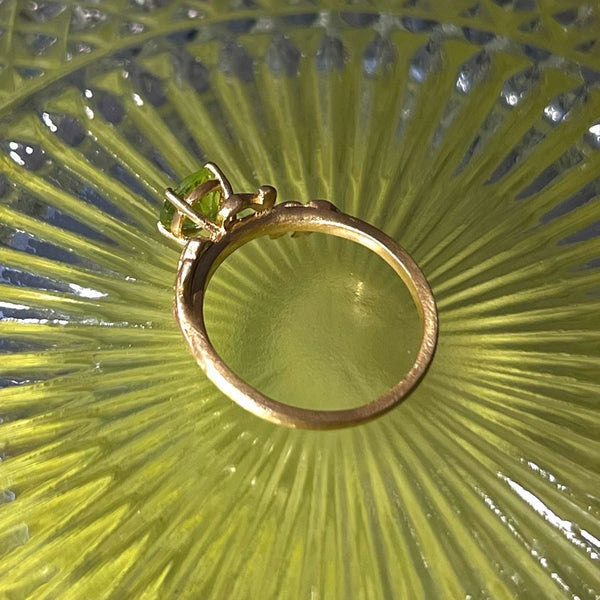 【Lumière ring】 peridot #13