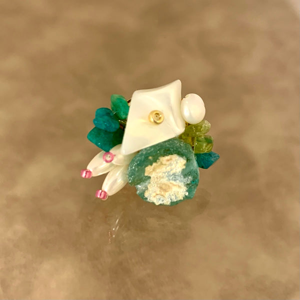 【ピンブローチ】Flower bouquet